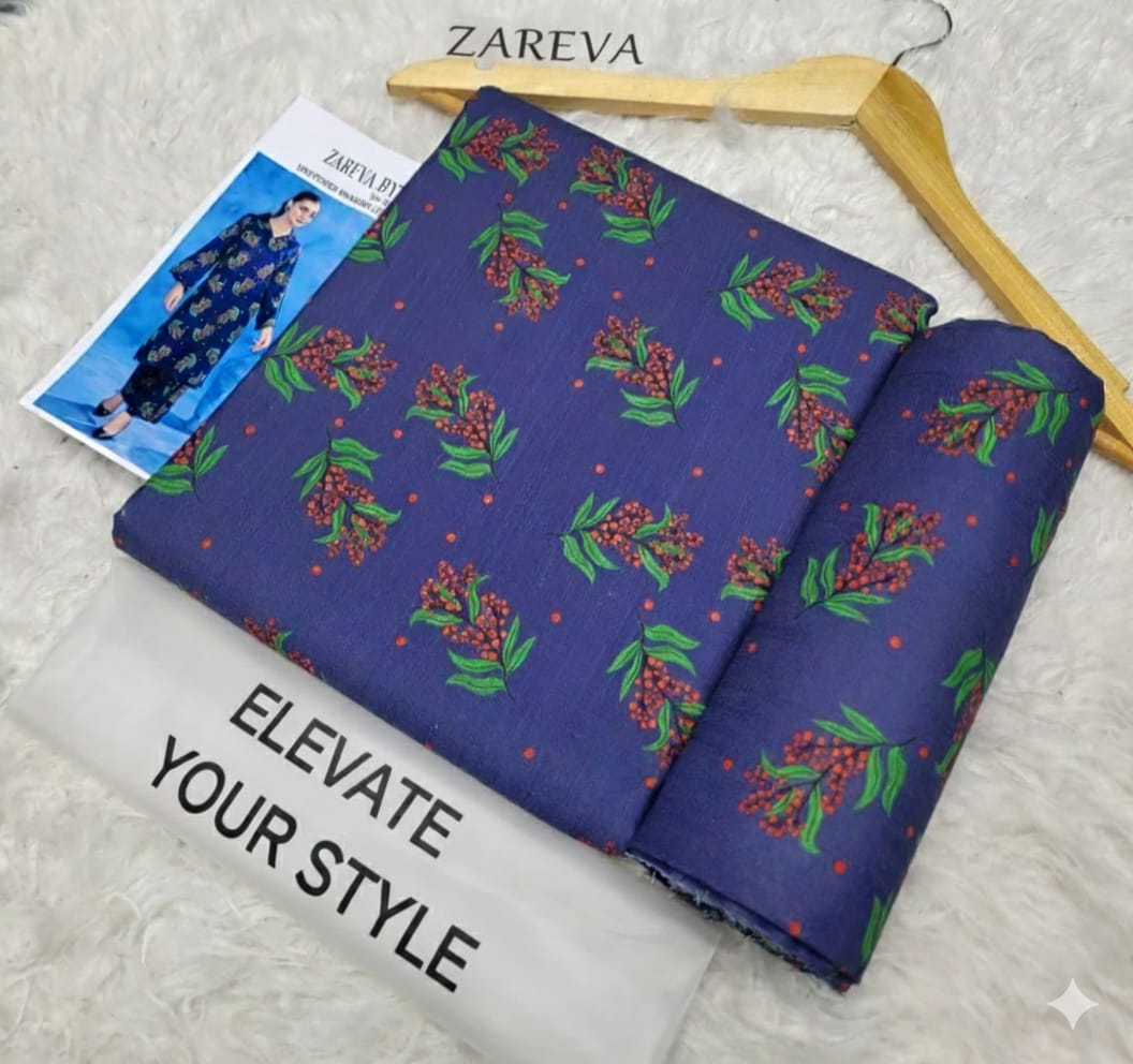 Khaddar Print Shirt & Print Trouser ZAREVA